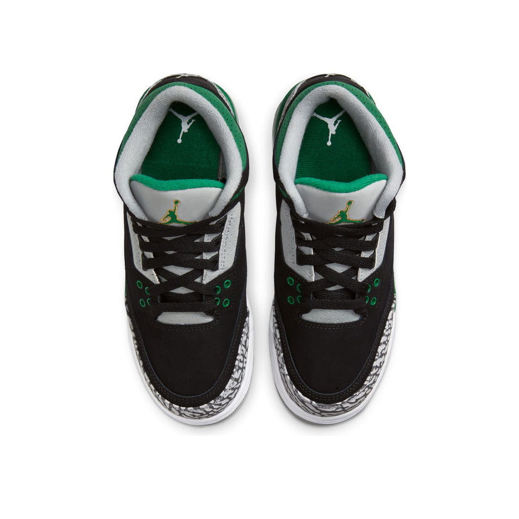 Air Jordan 3 Retro GS 'Pine Green' — UK 13.5 | EU 32 | US 1Y — Back View