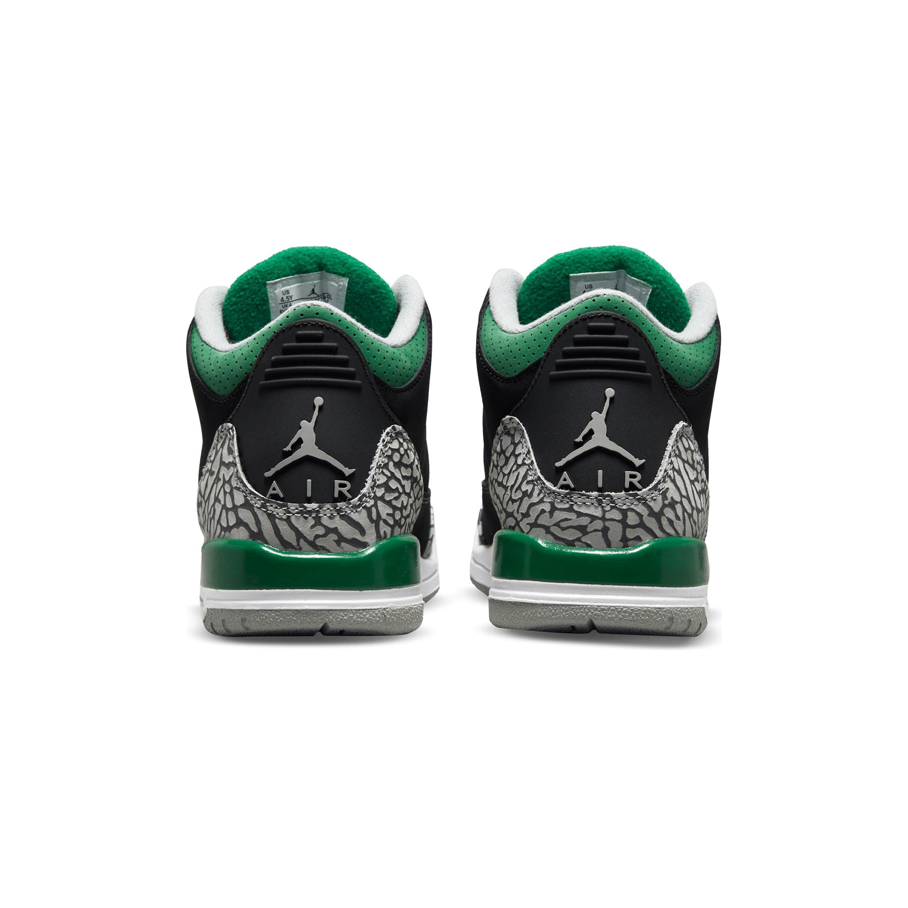 Air Jordan 3 Retro GS 'Pine Green' — UK 13.5 | EU 32 | US 1Y — Top View