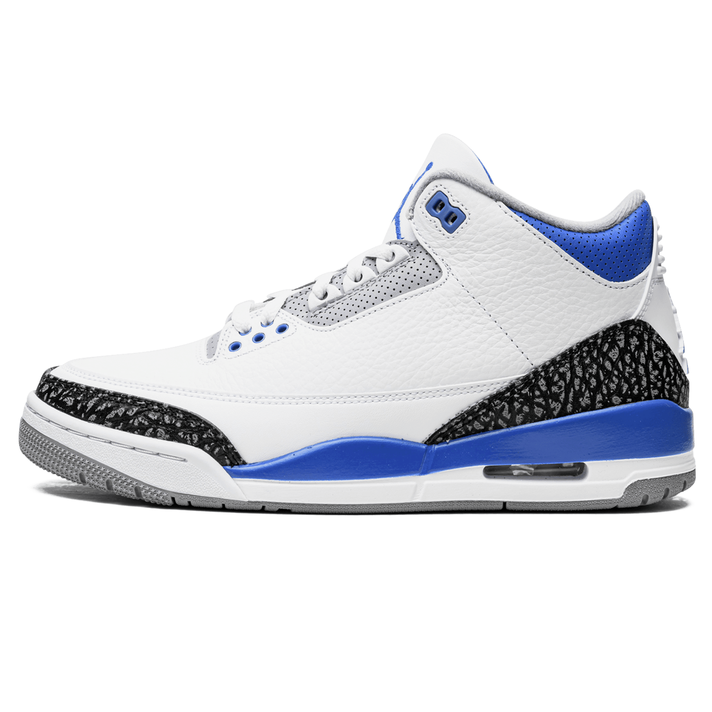 Air Jordan 3 Retro 'Racer Blue' — UK 3 | EU 35.5 | US 3.5 — Front View