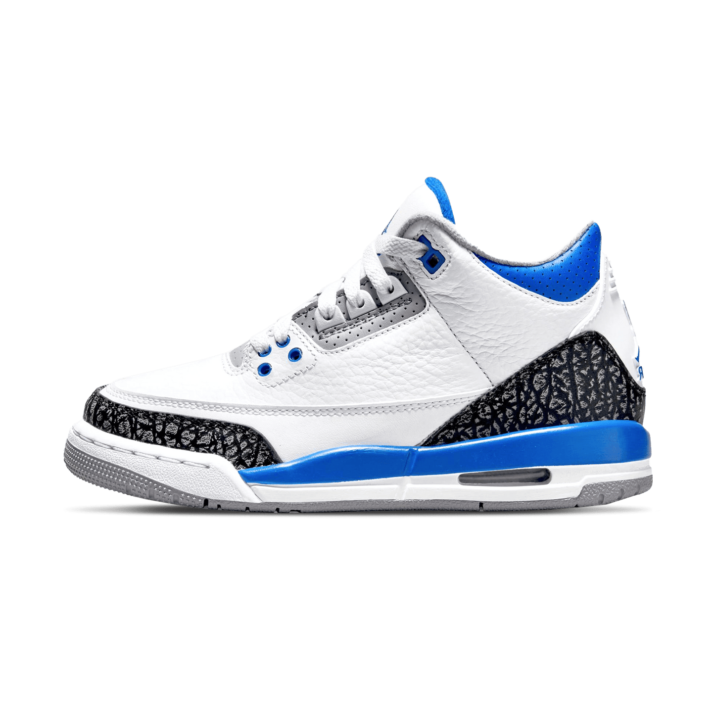 Air Jordan 3 Retro GS 'Racer Blue' — UK 13.5 | EU 32 | US 1Y — Front View