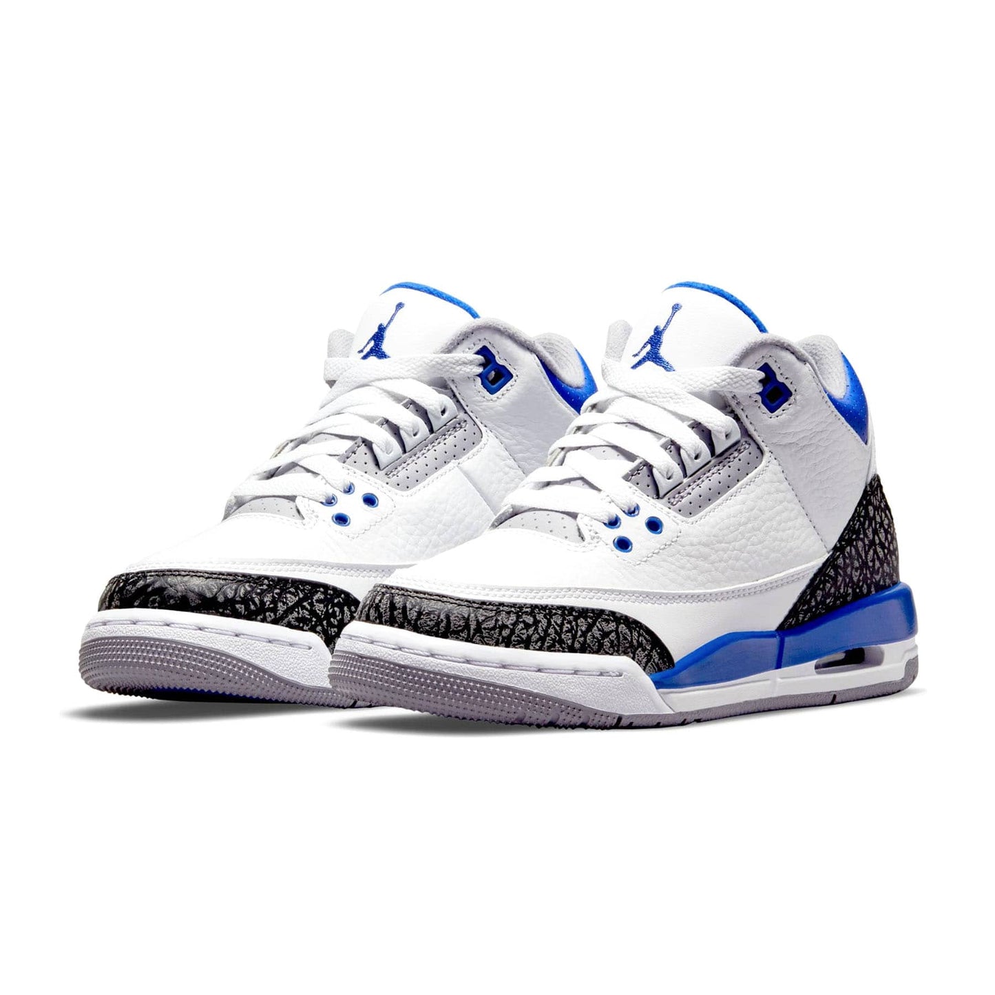 Air Jordan 3 Retro GS 'Racer Blue' — UK 13.5 | EU 32 | US 1Y — Side View