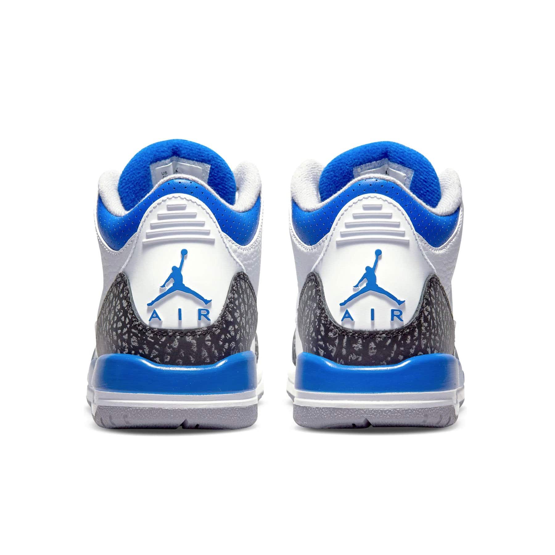 Air Jordan 3 Retro GS 'Racer Blue' — UK 13.5 | EU 32 | US 1Y — Top View