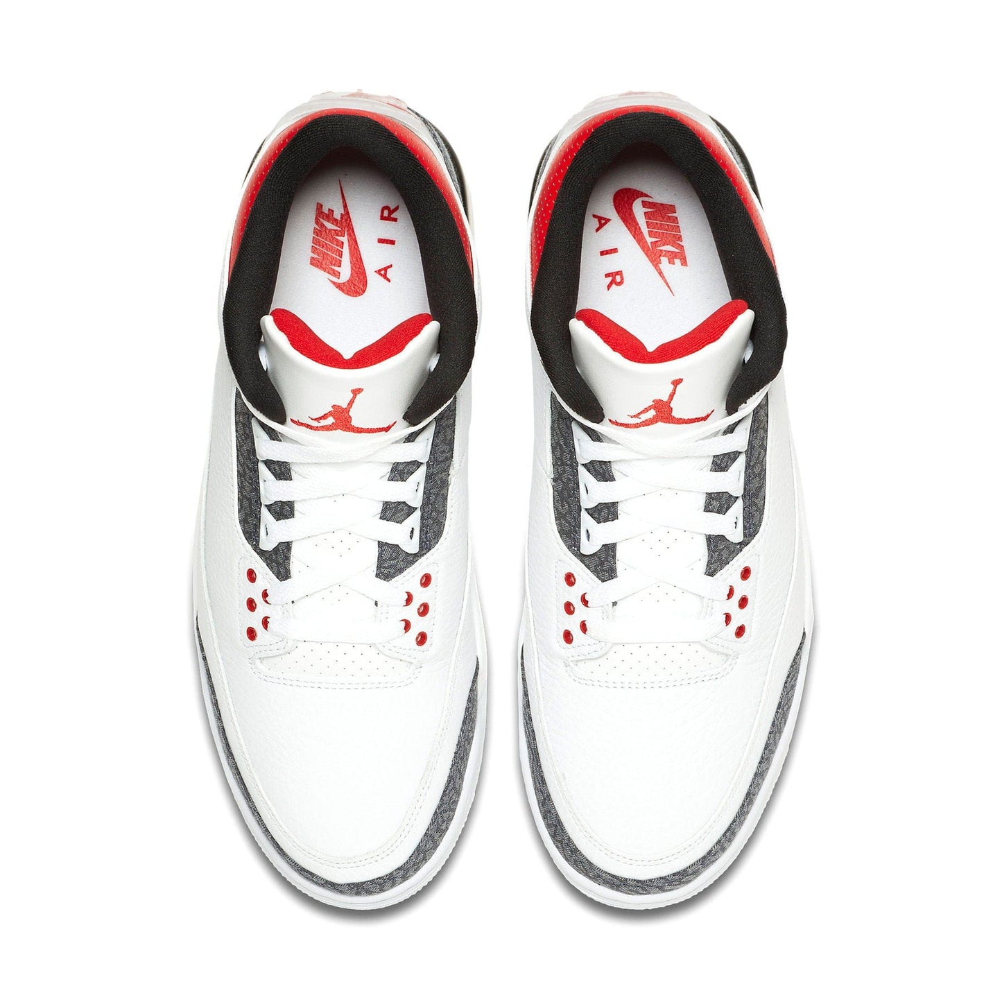 Air Jordan 3 Retro Denim SE 'Fire Red' — UK 3 | EU 35.5 | US 3.5 — Back View