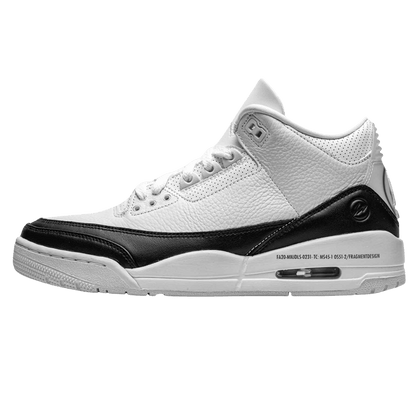 Fragment Design x Air Jordan 3 Retro SP 'White' — UK 3 | EU 35.5 | US 3.5 — Front View