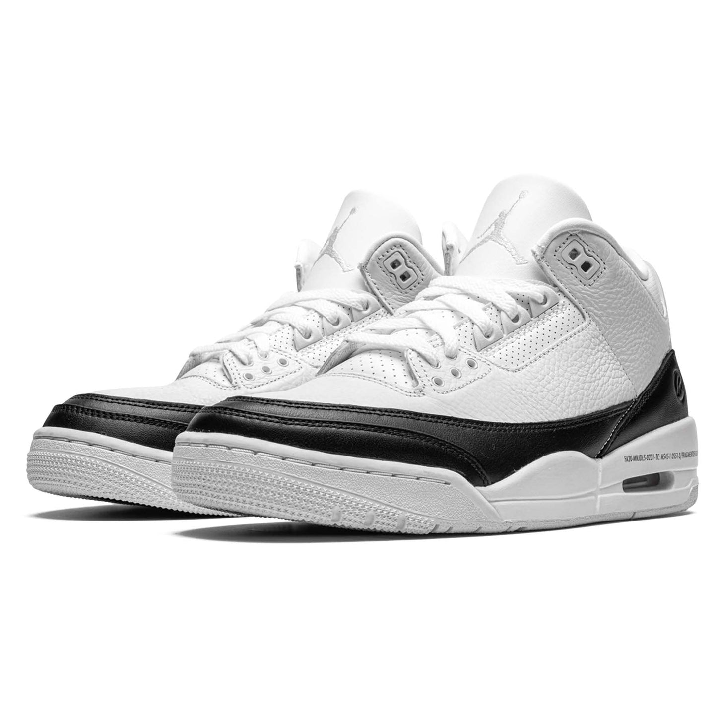 Fragment Design x Air Jordan 3 Retro SP 'White' — UK 3 | EU 35.5 | US 3.5 — Side View