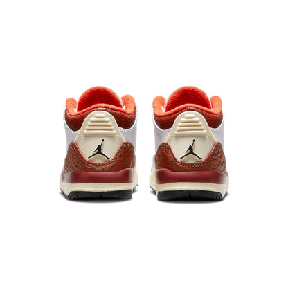 Air Jordan 3 Retro TD 'Mars Stone' — UK 0C | EU 15 | US 0C — Top View