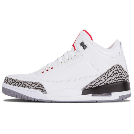 Air Jordan 3 Retro "White Cement" — UK 3 | EU 35.5 | US 3.5 — Front View