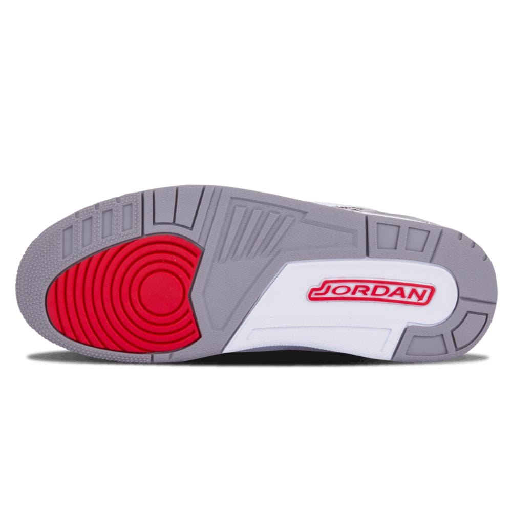 Air Jordan 3 Retro "White Cement" — UK 3 | EU 35.5 | US 3.5 — Top View