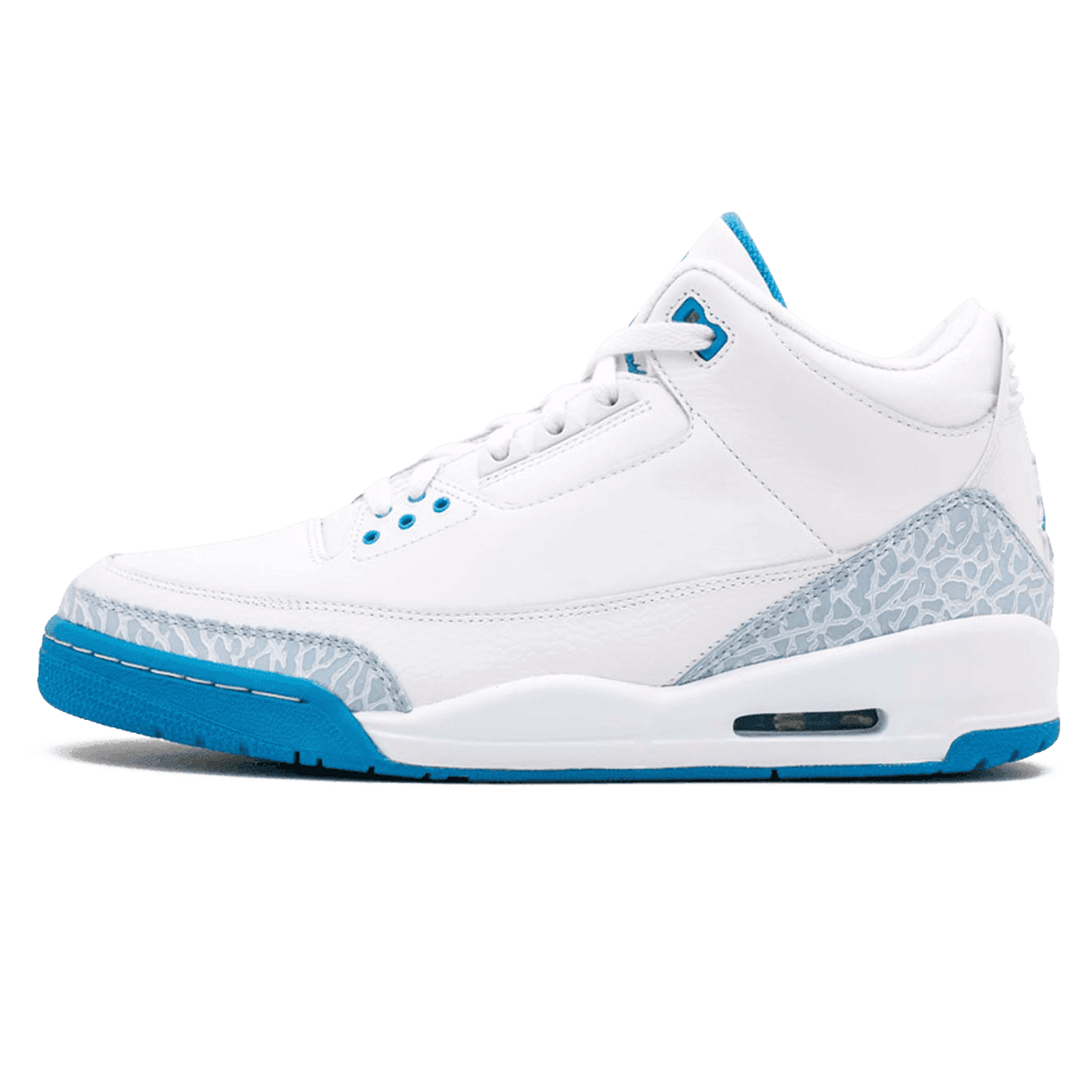 Air Jordan 3 Retro Wmns 'Harbor Blue' — UK 2.5 | EU 35.5 | US 5 — Front View