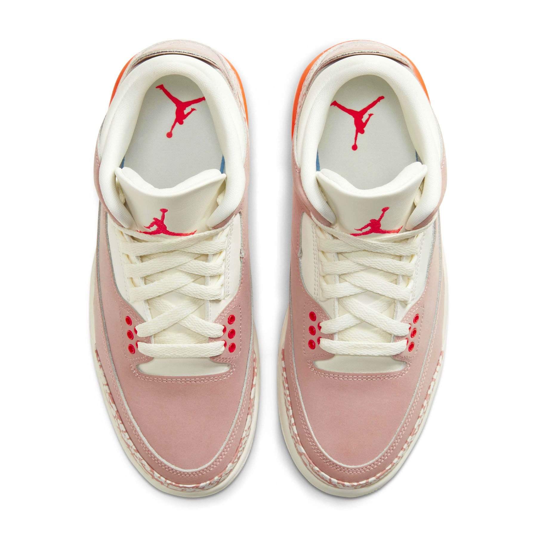 Air Jordan 3 Retro Wmns 'Rust Pink' — UK 2.5 | EU 35.5 | US 5 — Back View