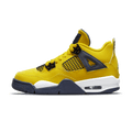 Air Jordan 4 Retro GS 'Lightning' 2021 — UK 13.5 | EU 32 | US 1Y — Front View