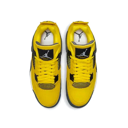 Air Jordan 4 Retro GS 'Lightning' 2021 — UK 13.5 | EU 32 | US 1Y — Back View