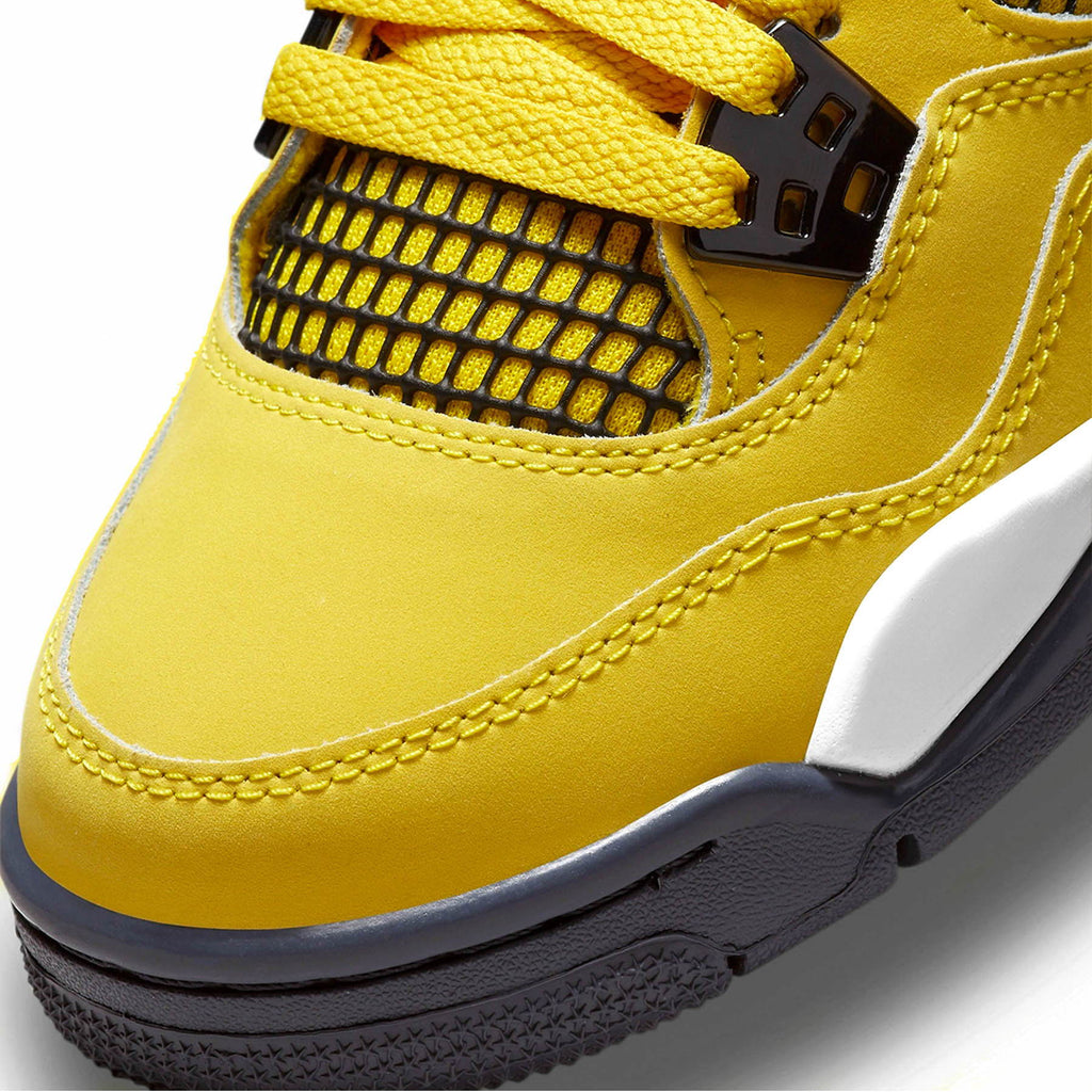 Air Jordan 4 Retro GS 'Lightning' 2021 — UK 13.5 | EU 32 | US 1Y — Lifestyle View