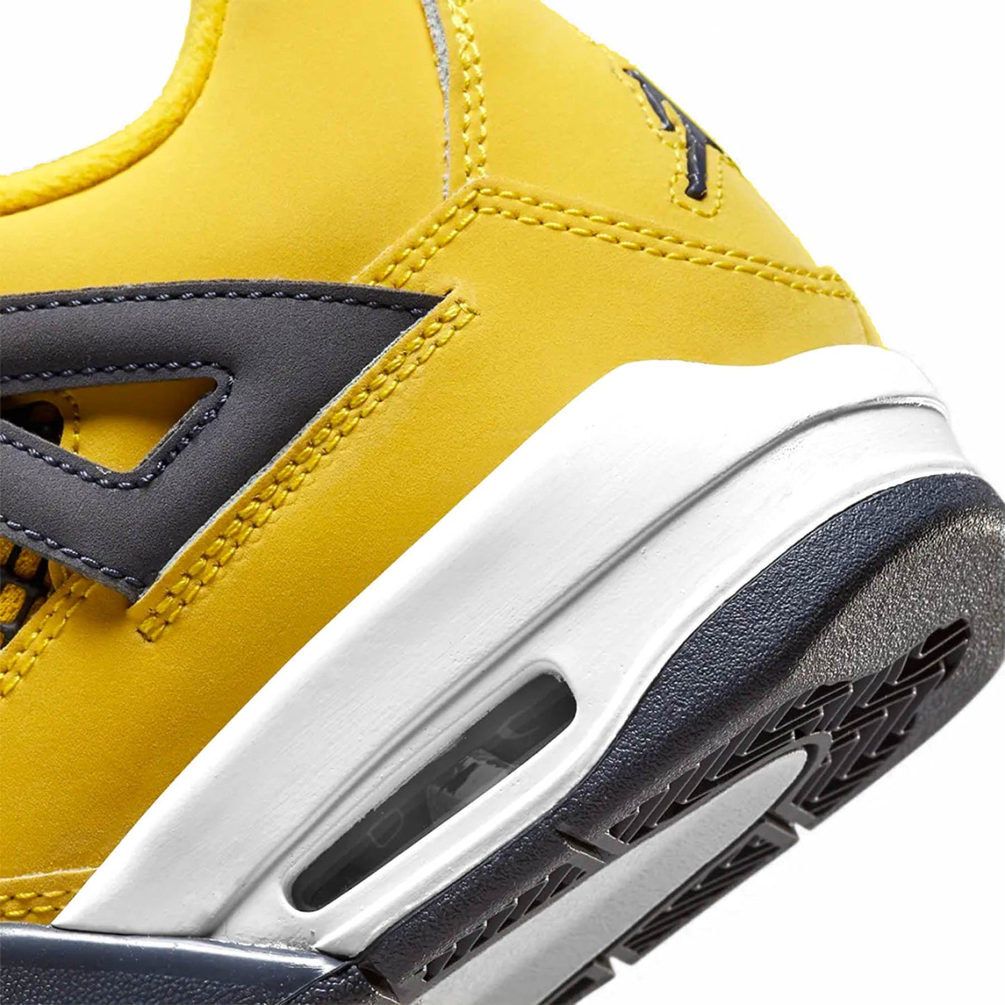Air Jordan 4 Retro GS 'Lightning' 2021 — UK 13.5 | EU 32 | US 1Y — Alternate View 7
