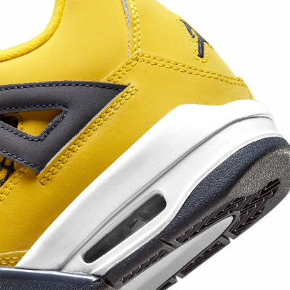 Air Jordan 4 Retro GS 'Lightning' 2021 — UK 13.5 | EU 32 | US 1Y — Alternate View 7