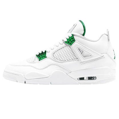 Air Jordan 4 Retro 'Green Metallic' — UK 3 | EU 35.5 | US 3.5 — Front View