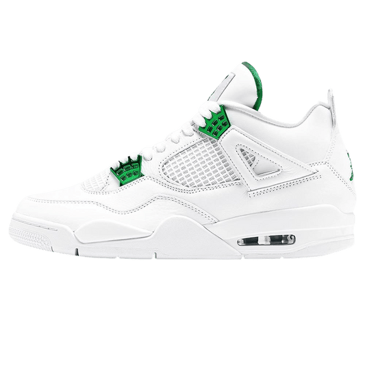 Air Jordan 4 Retro 'Green Metallic' — UK 3 | EU 35.5 | US 3.5 — Front View