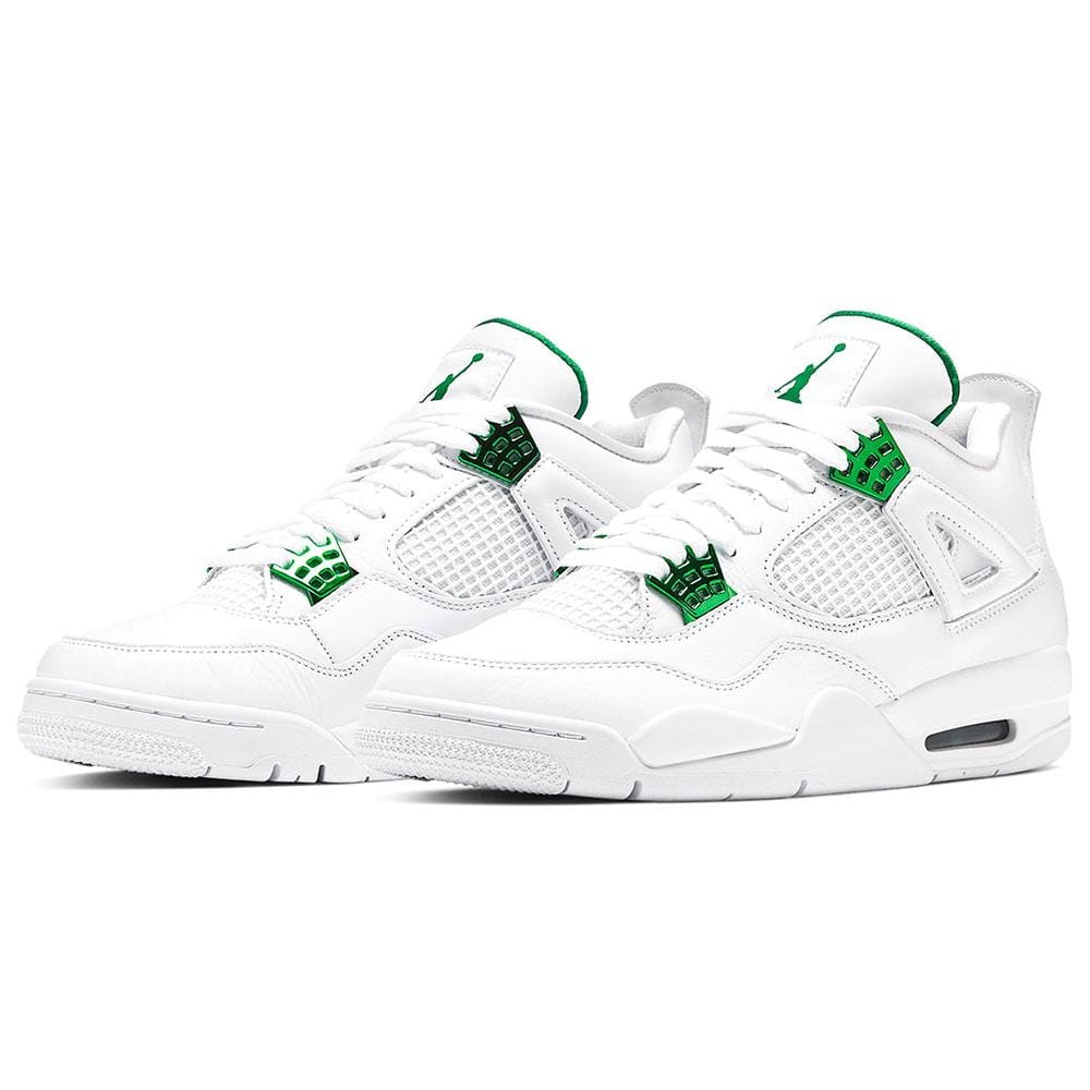 Air Jordan 4 Retro 'Green Metallic' — UK 3 | EU 35.5 | US 3.5 — Side View