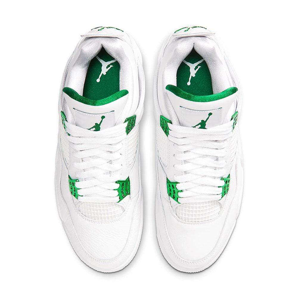 Air Jordan 4 Retro 'Green Metallic' — UK 3 | EU 35.5 | US 3.5 — Back View