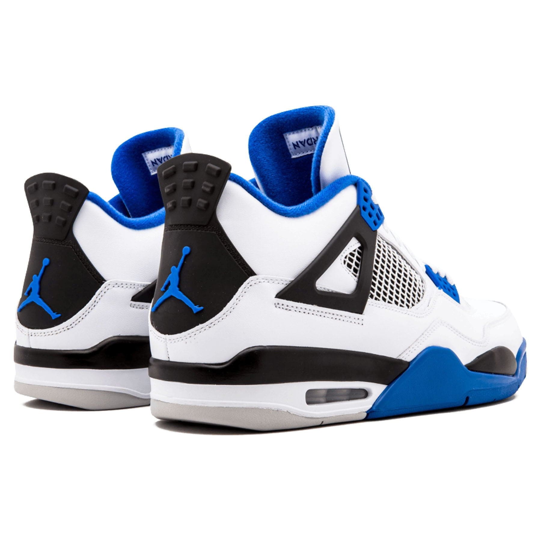 Air Jordan 4 Retro 'Motorsports' — UK 3 | EU 35.5 | US 3.5 — Back View