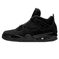 Air Jordan 4 Retro 'Black Cat' 2020 — UK 3 | EU 35.5 | US 3.5 — Front View