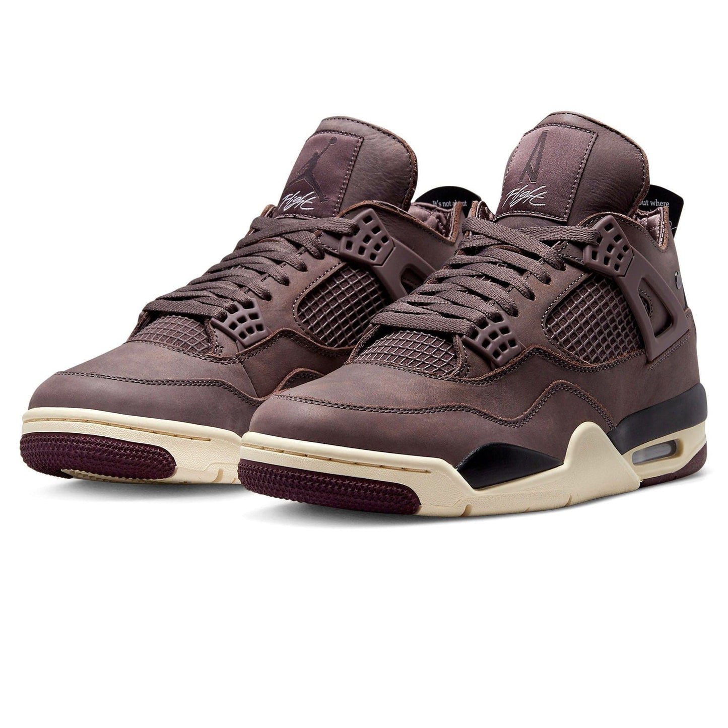 A Ma Maniére x Air Jordan 4 Retro 'Violet Ore' — UK 3 | EU 35.5 | US 3.5 — Side View