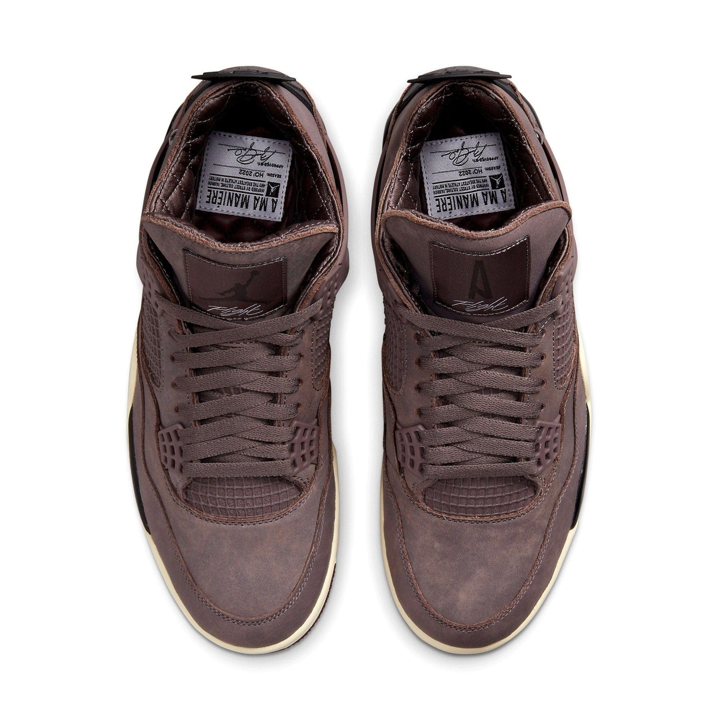 A Ma Maniére x Air Jordan 4 Retro 'Violet Ore' — UK 3 | EU 35.5 | US 3.5 — Back View