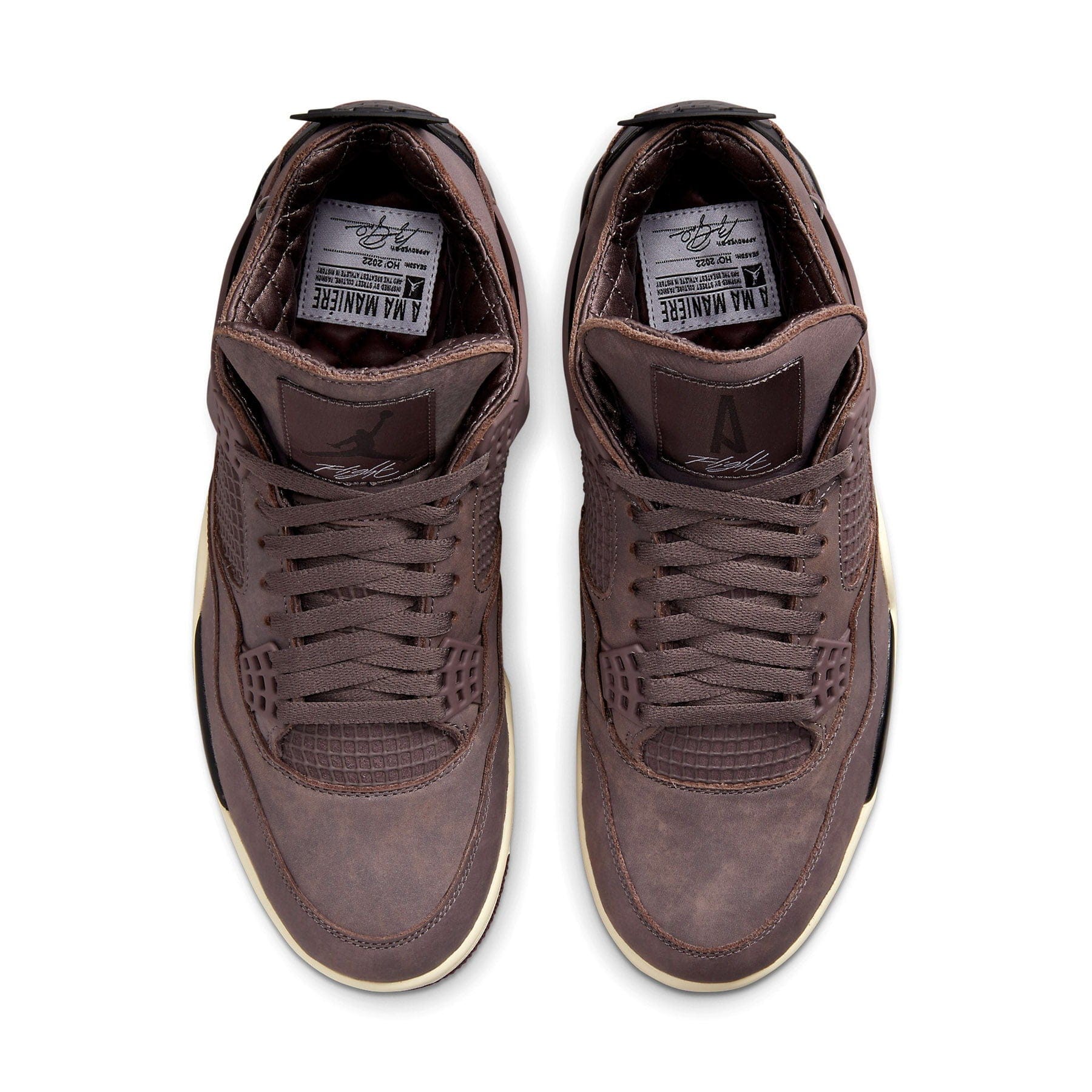 A Ma Maniére x Air Jordan 4 Retro 'Violet Ore' — UK 3 | EU 35.5 | US 3.5 — Back View