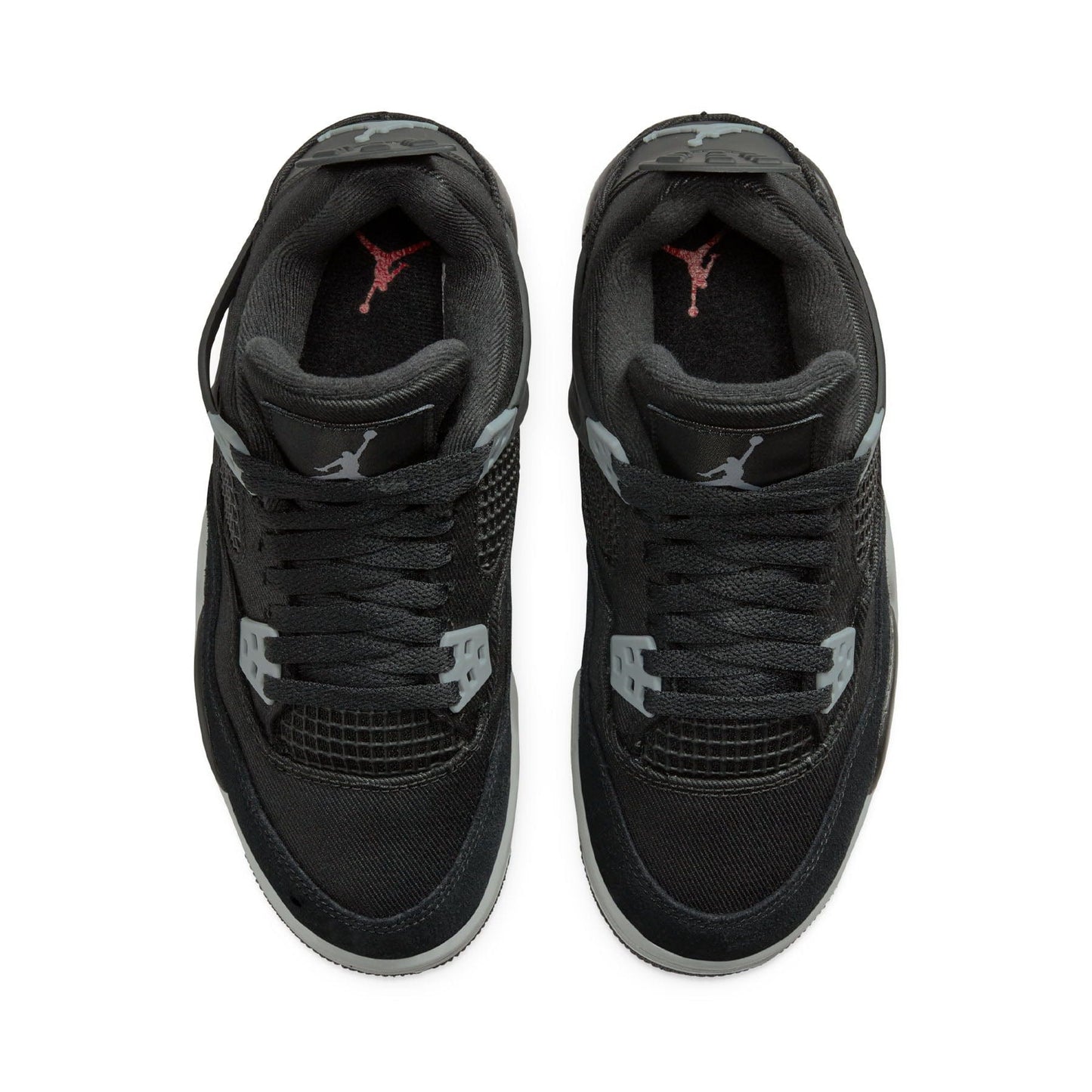Air Jordan 4 Retro SE GS 'Black Canvas' — UK 13.5 | EU 32 | US 1Y — Back View