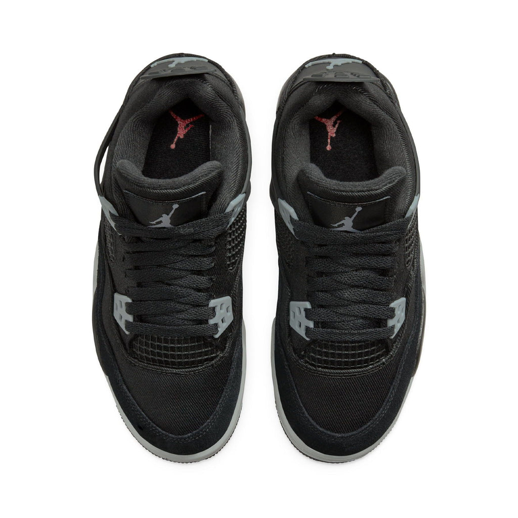 Air Jordan 4 Retro SE GS 'Black Canvas' — UK 13.5 | EU 32 | US 1Y — Back View