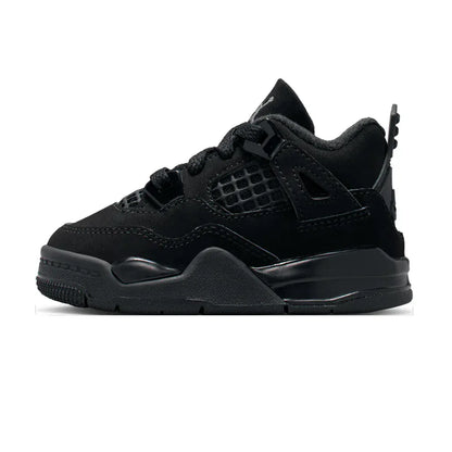 Air Jordan 4 Retro Black Cat 2025 TD — 1.5 UK — Front View