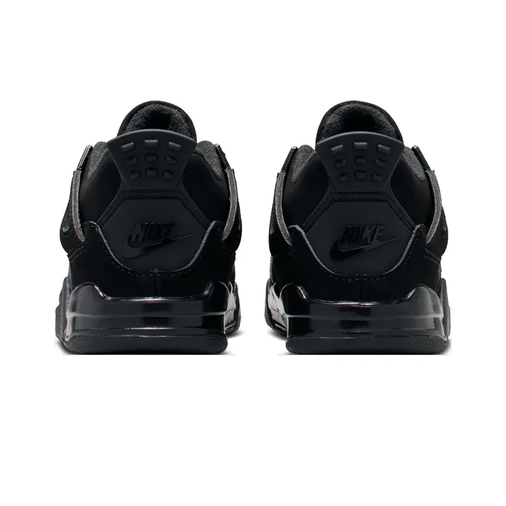 Air Jordan 4 Retro Black Cat 2025 TD — 1.5 UK — Back View