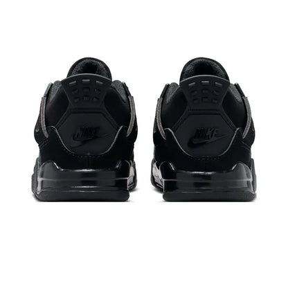 Air Jordan 4 Retro Black Cat 2025 TD — 1.5 UK — Back View