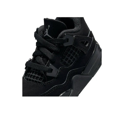 Air Jordan 4 Retro Black Cat 2025 TD — 1.5 UK — Detail View