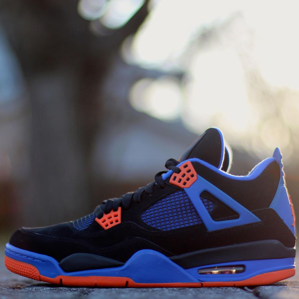 Air Jordan 4 Retro 'Cavs' — UK 3 | EU 35.5 | US 3.5 — Lifestyle View