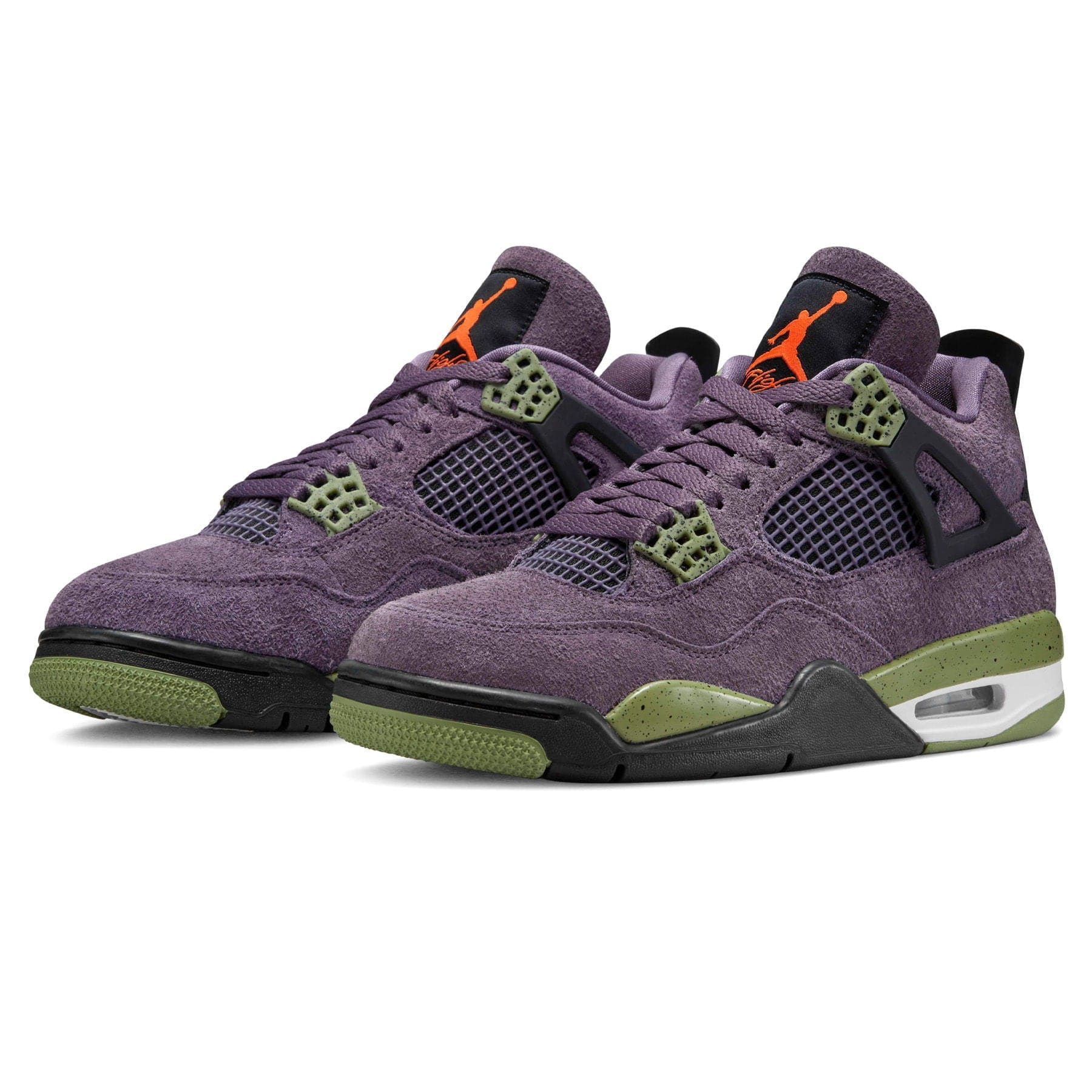 Air Jordan 4 Retro Wmns' Canyon Purple' — UK 2.5 | EU 35.5 | US 5 — Side View