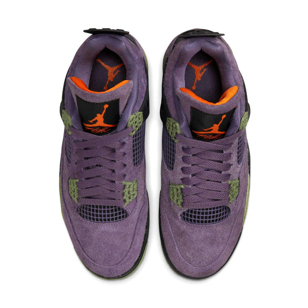 Air Jordan 4 Retro Wmns' Canyon Purple' — UK 2.5 | EU 35.5 | US 5 — Back View
