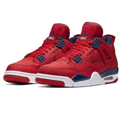 Air Jordan 4 Retro 'FIBA' — UK 3 | EU 35.5 | US 3.5 — Side View
