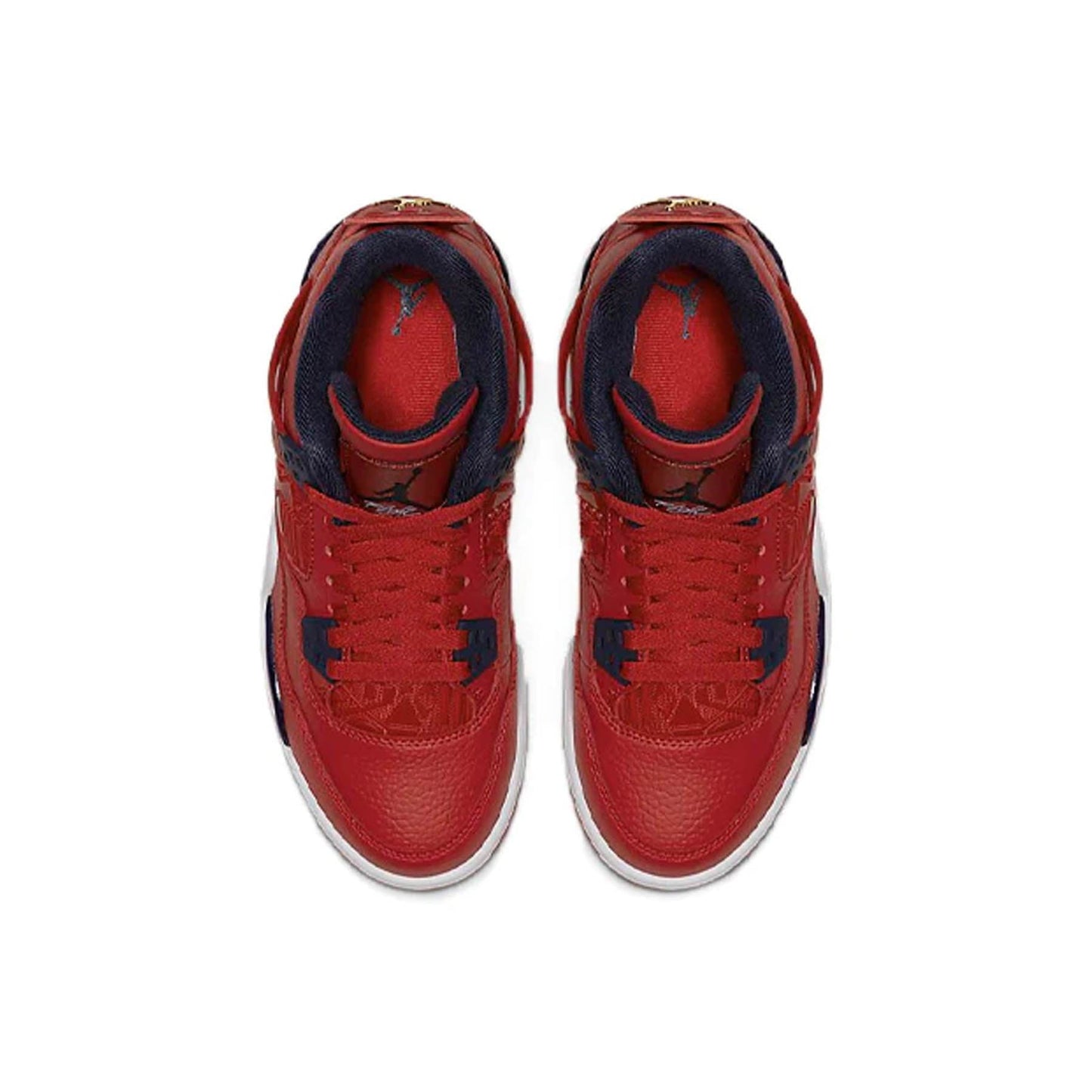 Air Jordan 4 Retro GS 'FIBA' — UK 13.5 | EU 32 | US 1Y — Top View