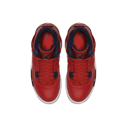 Air Jordan 4 Retro GS 'FIBA' — UK 13.5 | EU 32 | US 1Y — Top View