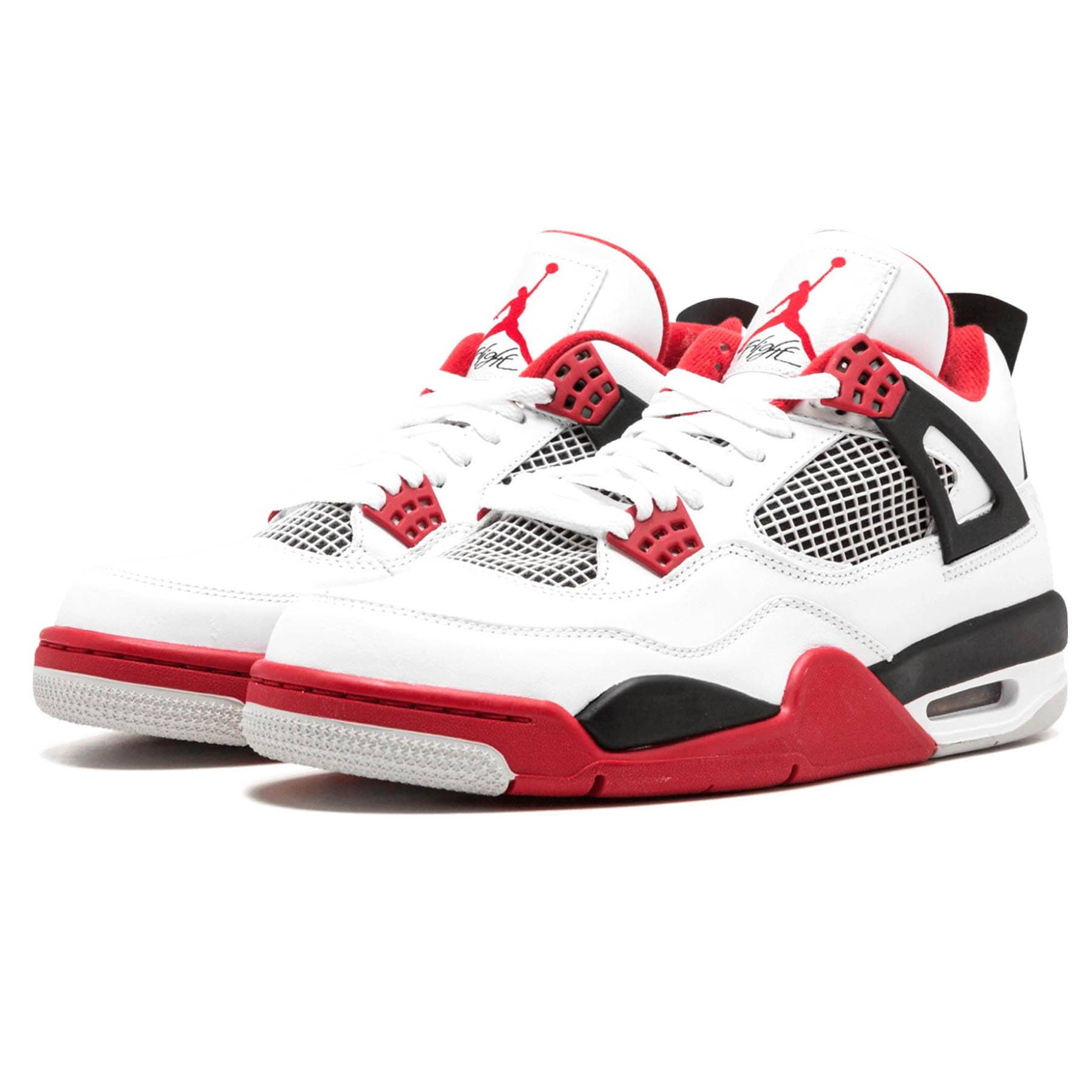 Air Jordan 4 Retro 'Fire Red' 2012 — UK 3 | EU 35.5 | US 3.5 — Side View