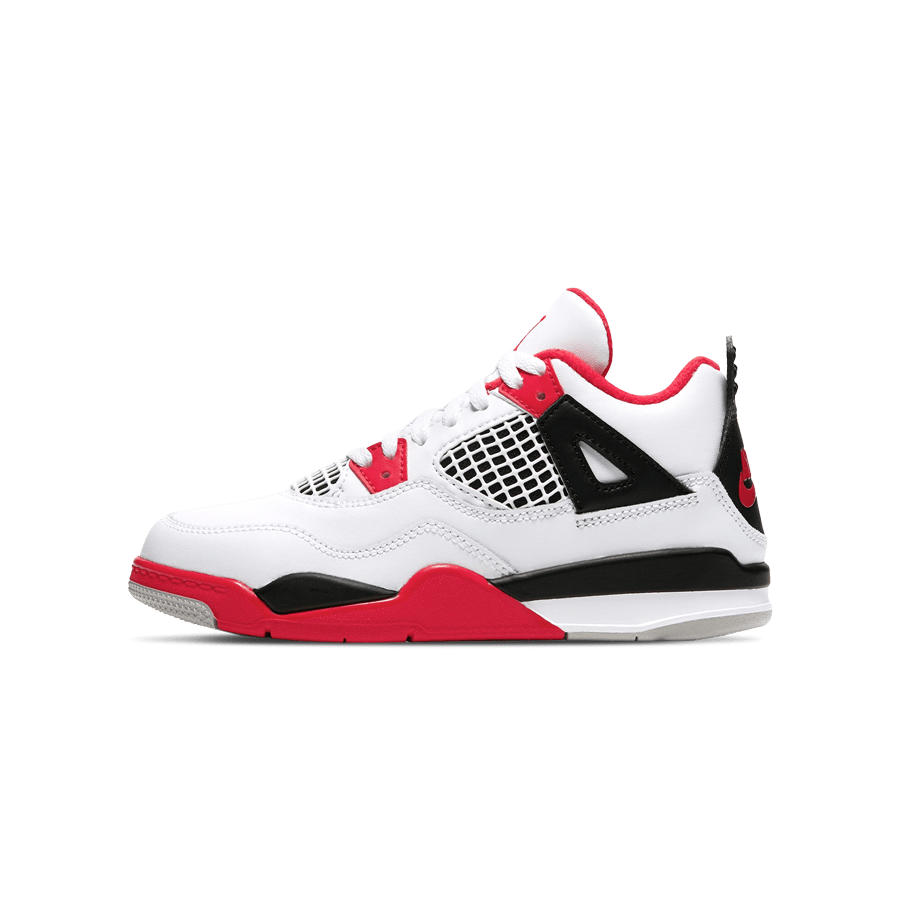 Air Jordan 4 Retro OG PS 'Fire Red' 2020 — UK 10C | EU 27.5 | US 10.5C — Front View