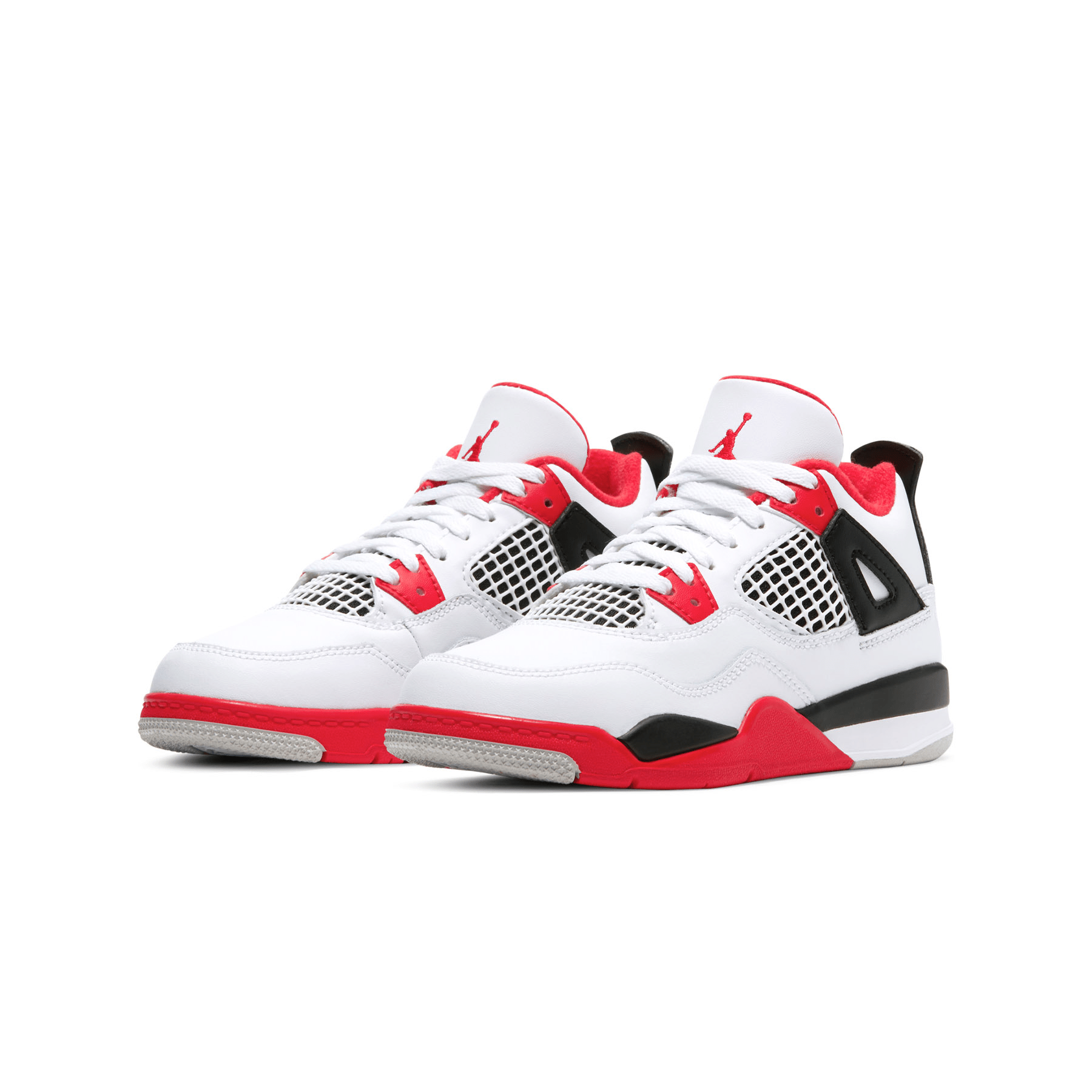 Air Jordan 4 Retro OG PS 'Fire Red' 2020 — UK 10C | EU 27.5 | US 10.5C — Side View
