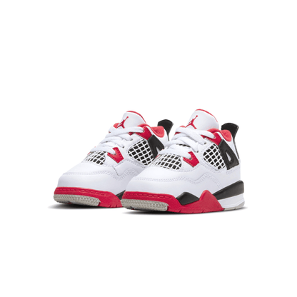 Air Jordan 4 Retro OG TD 'Fire Red' 2020 — UK 0C | EU 15 | US 0C — Side View