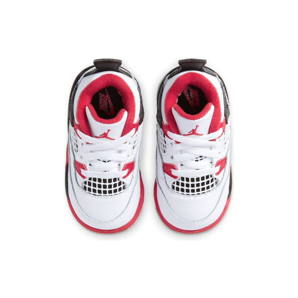 Air Jordan 4 Retro OG TD 'Fire Red' 2020 — UK 0C | EU 15 | US 0C — Back View