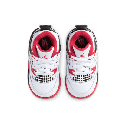 Air Jordan 4 Retro OG TD 'Fire Red' 2020 — UK 0C | EU 15 | US 0C — Back View