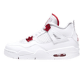 Air Jordan 4 Retro GS 'Red Metallic' — UK 13.5 | EU 32 | US 1Y — Front View