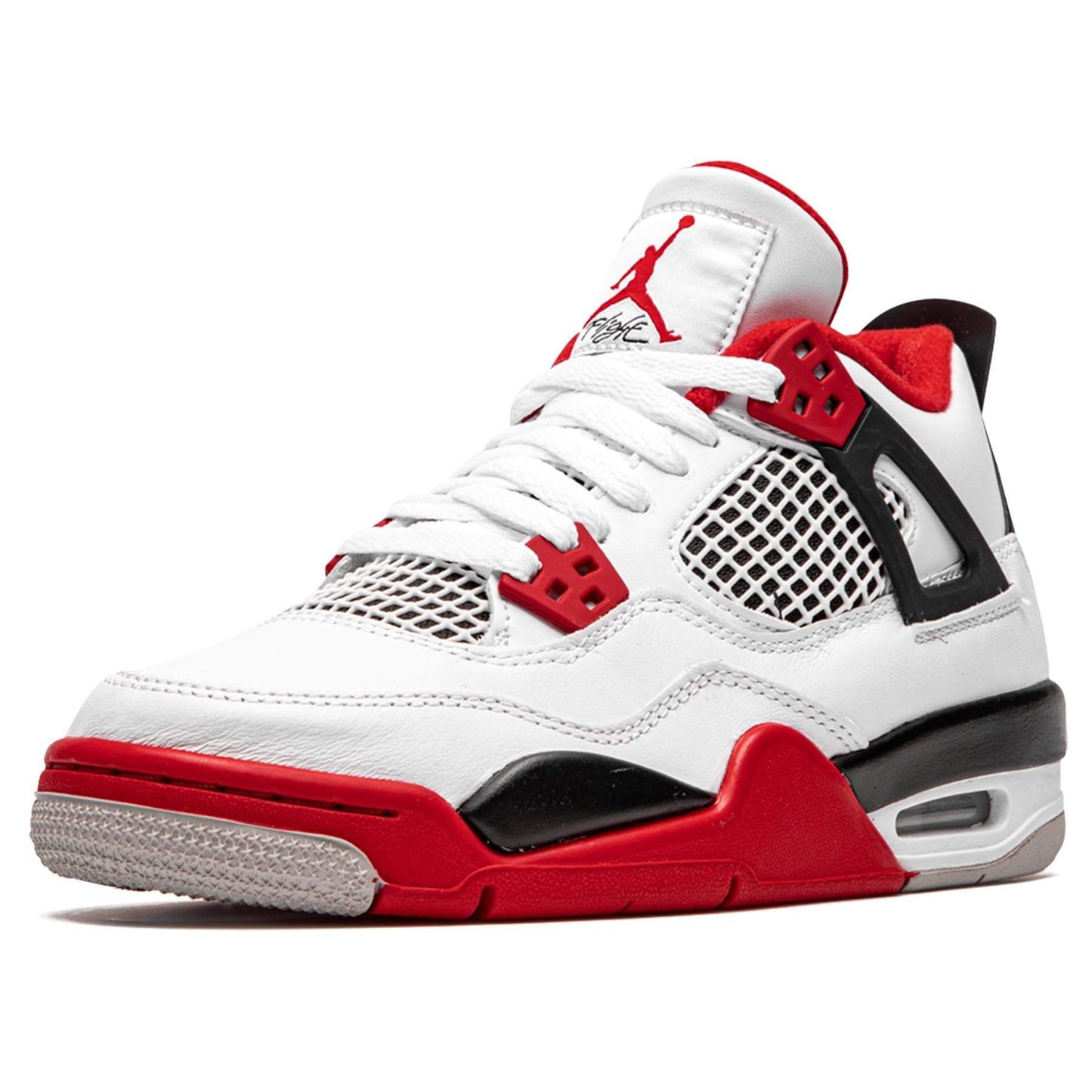 Air Jordan 4 Retro OG GS 'Fire Red' 2020 — UK 13.5 | EU 32 | US 1Y — Top View