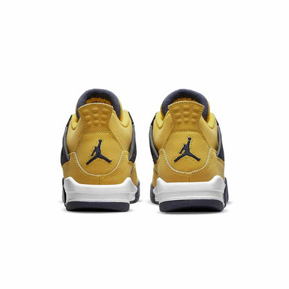 Air Jordan 4 Retro GS 'Lightning' 2021 — 3 UK — Detail View