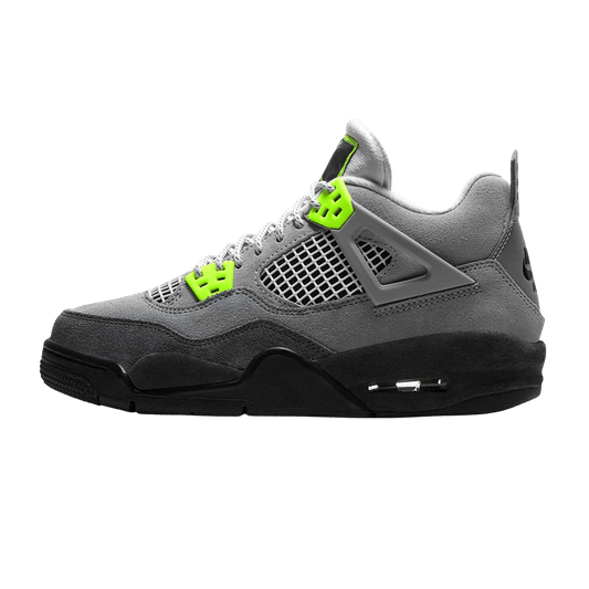 Air Jordan 4 Retro SE GS 'Neon 95' — UK 13.5 | EU 32 | US 1Y — Front View